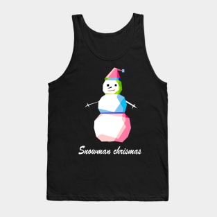 Christmas Day 2020 Snowman Tank Top